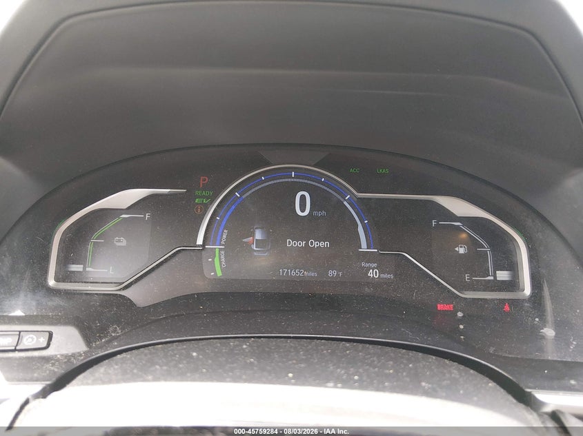 2018 HONDA CLARITY PLUG-IN HYBRID auction photo 7