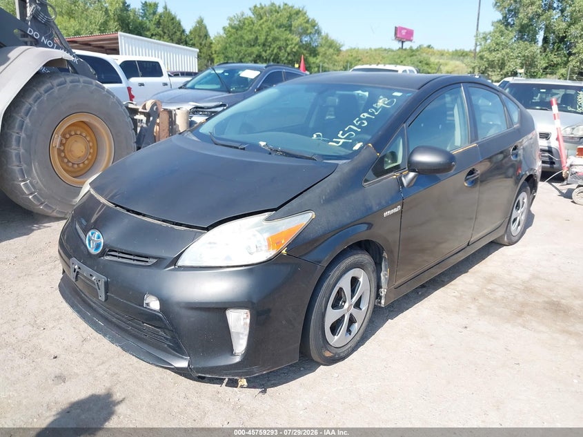 Vin: jtdkn3du1f1942277, lot: 46258015, toyota prius two 20152
