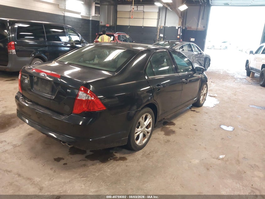 Vin: 3fahp0ha5cr111925, lot: 46258024, ford fusion se 20124