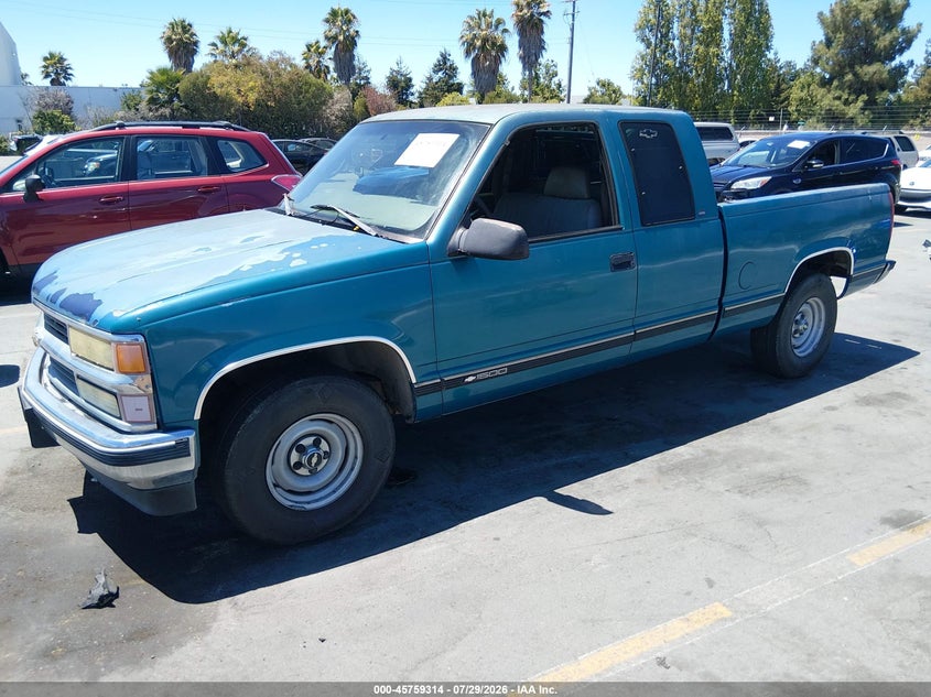 1998 Chevrolet S-10 Pickup, Обычный износ, IAAI, VIN 1GCEC19M5WE231433 — фото 2
