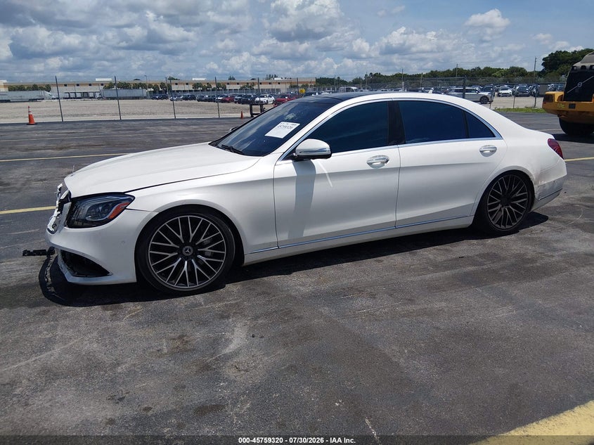 Vin: w1kug8db1la568155, lot: 46258042, mercedes-benz s 560 20202
