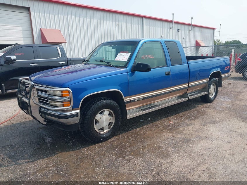 1997 Chevrolet C/K 1500 Fleetside, Обычный износ, IAAI, VIN 1GCEK19R2VE145364 — фото 2