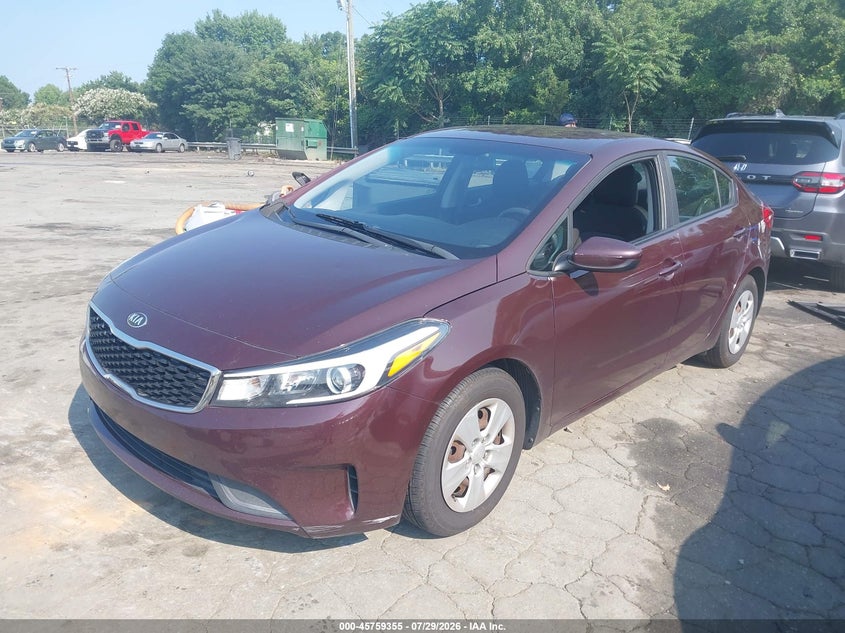 Vin: 3kpfk4a74he146993, lot: 46258077, kia forte lx 20172