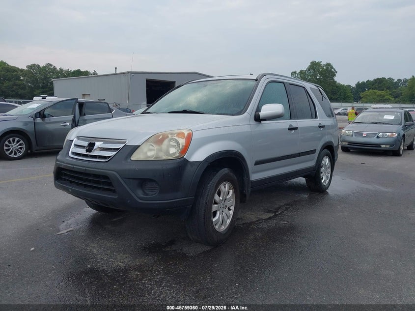 2005 Honda CR-V, Звичайний знос, IAAI, VIN SHSRD78855U325310 — фото 2