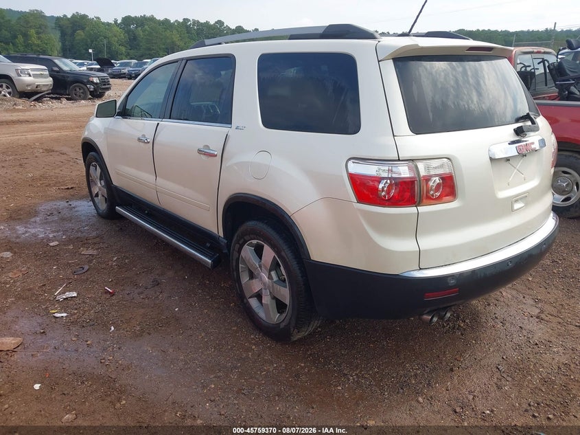 Vin: 1gkkrsed7bj192573, lot: 46258092, gmc acadia slt-2 20113