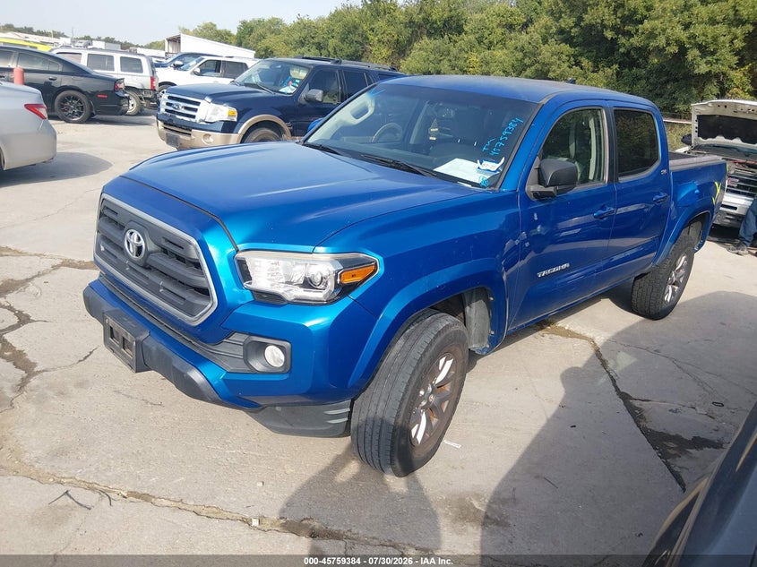 Vin: 3tmcz5an0gm020413, lot: 46258106, toyota tacoma sr5 v6 20162