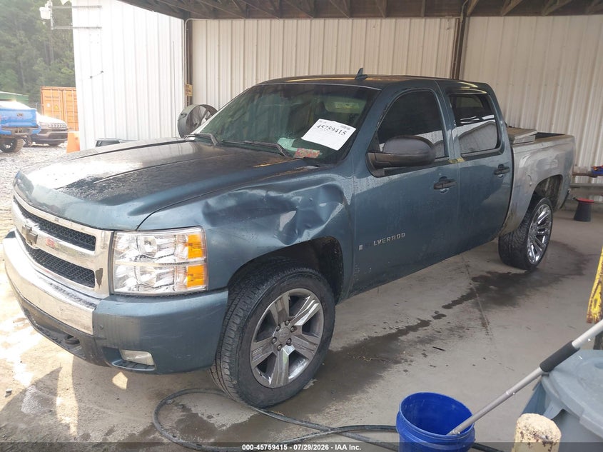 2007 Chevrolet Silverado, Обычный износ, IAAI, VIN 2GCEC13JX71652078 — фото 2