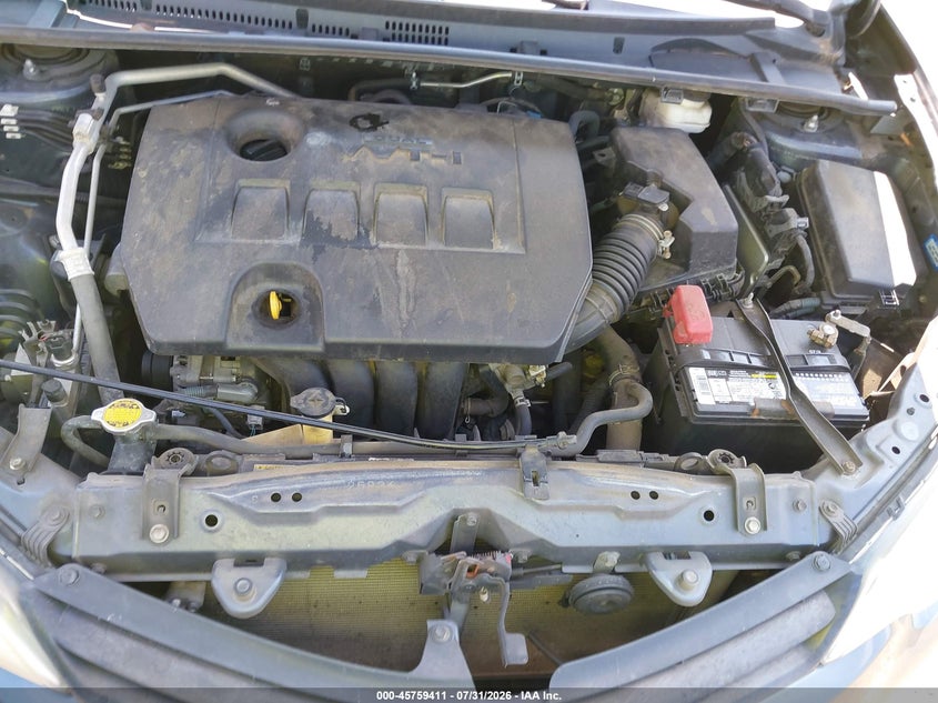 2014 TOYOTA COROLLA SEDAN 1.8L I-4 DOHC, VVT, 132HP