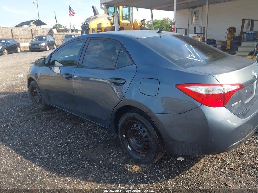2014 TOYOTA COROLLA SEDAN 1.8L I-4 DOHC, VVT, 132HP