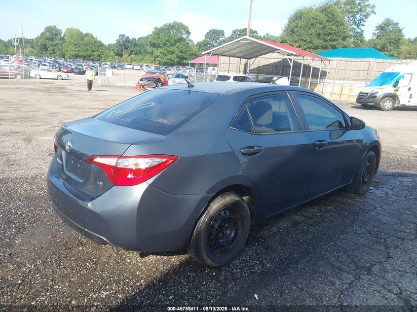 2014 TOYOTA COROLLA SEDAN 1.8L I-4 DOHC, VVT, 132HP