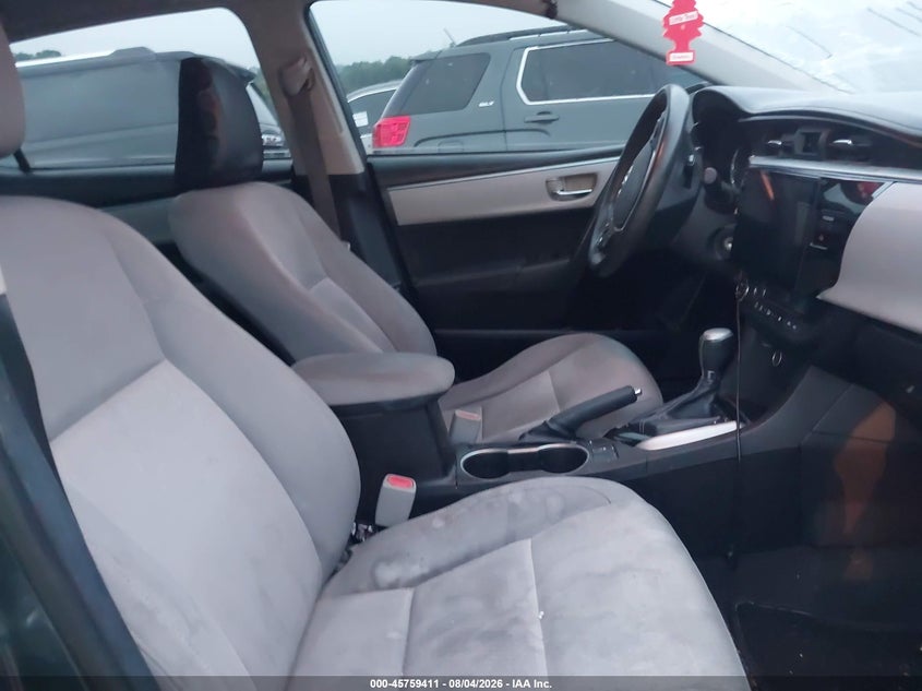 2014 TOYOTA COROLLA SEDAN 1.8L I-4 DOHC, VVT, 132HP