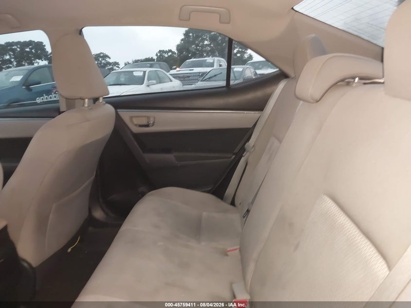 2014 TOYOTA COROLLA SEDAN 1.8L I-4 DOHC, VVT, 132HP