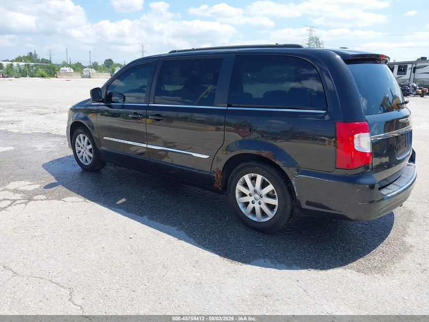 Vin: 2c4rc1bgxer237364, lot: 46258163, chrysler town & country touring 20143