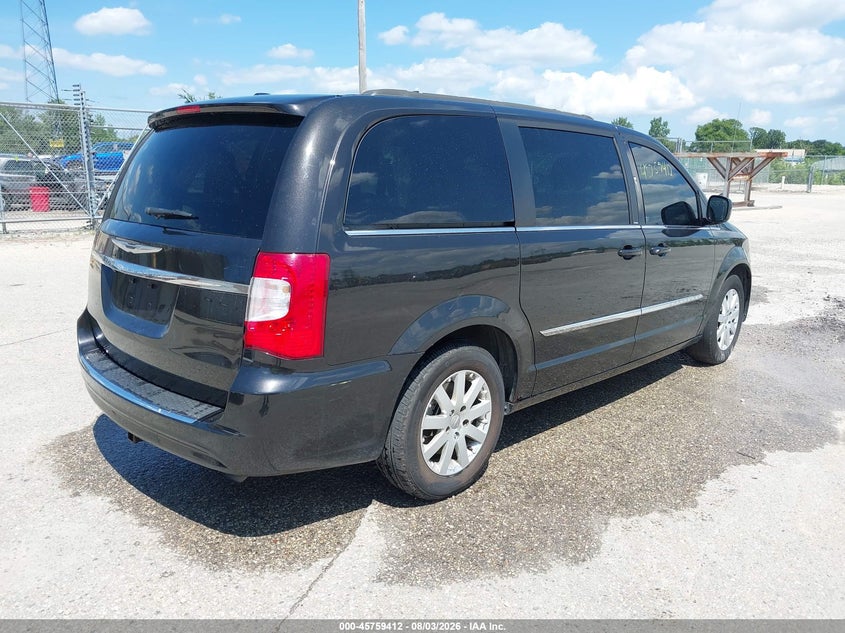 Vin: 2c4rc1bgxer237364, lot: 46258163, chrysler town & country touring 20144