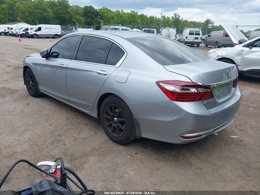 Vin: 1hgcr2f33ha109088, lot: 46258171, honda accord lx 20173