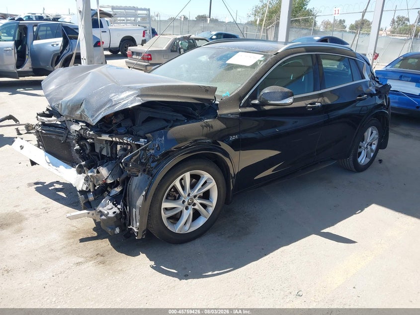Vin: sjkch5cp1ja057344, lot: 46258175, infiniti qx30 premium 20182