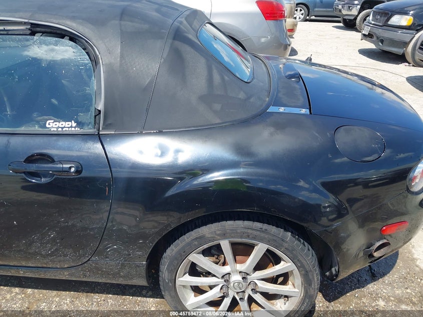 MAZDA MX-5 2008 VIN JM1NC25F980140419