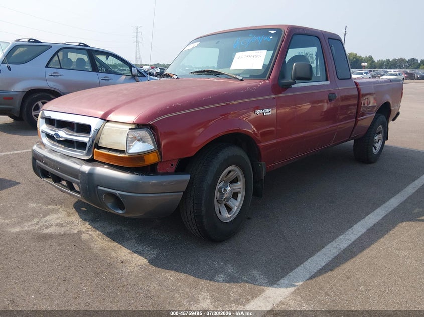 2000 Ford Ranger, Обычный износ, IAAI, VIN 1FTYR14V0YPA94730 — фото 2