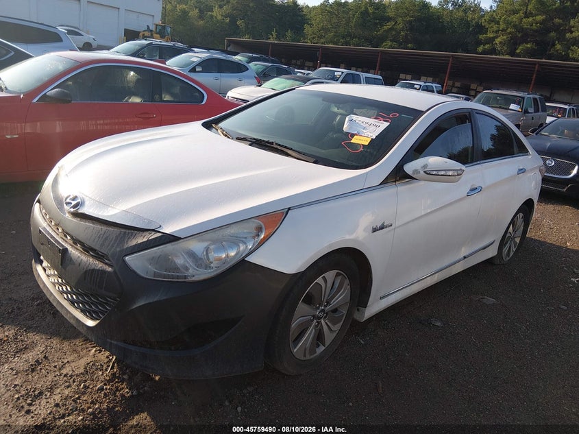 2013 HYUNDAI SONATA HYBRID auction photo 2