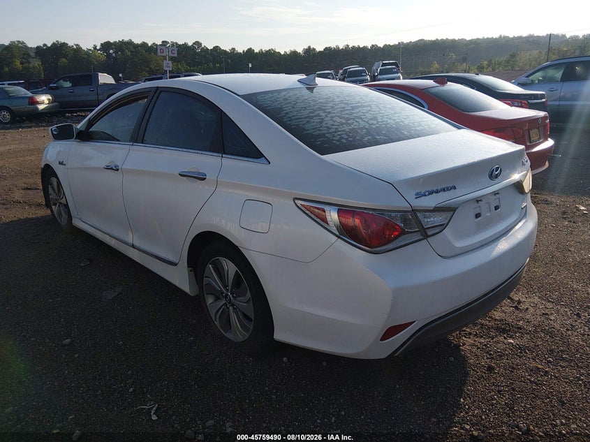 2013 HYUNDAI SONATA HYBRID auction photo 3