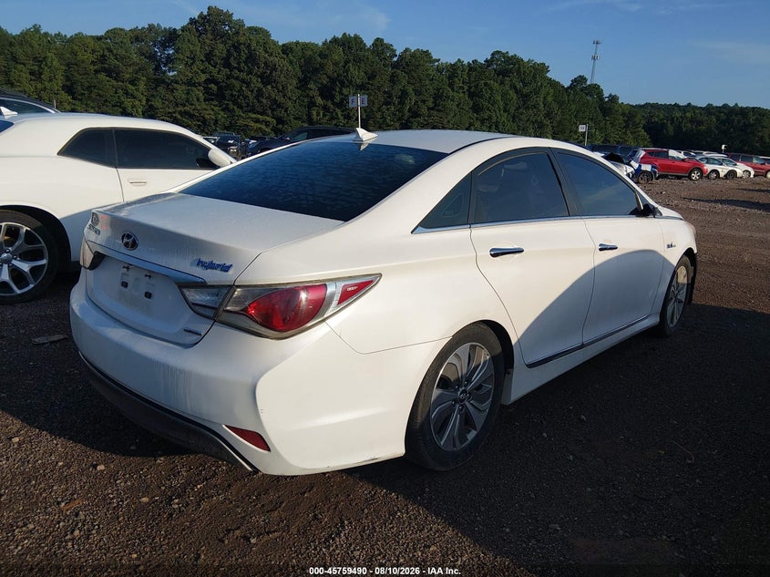 2013 HYUNDAI SONATA HYBRID auction photo 4