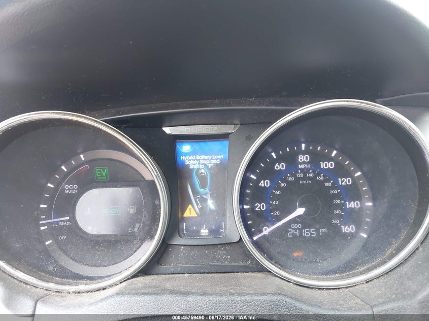 2013 HYUNDAI SONATA HYBRID auction photo 7