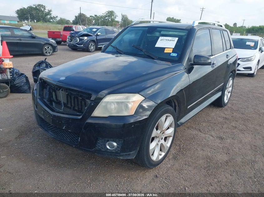 2010 MERCEDES-BENZ GLK 350 auction photo 2