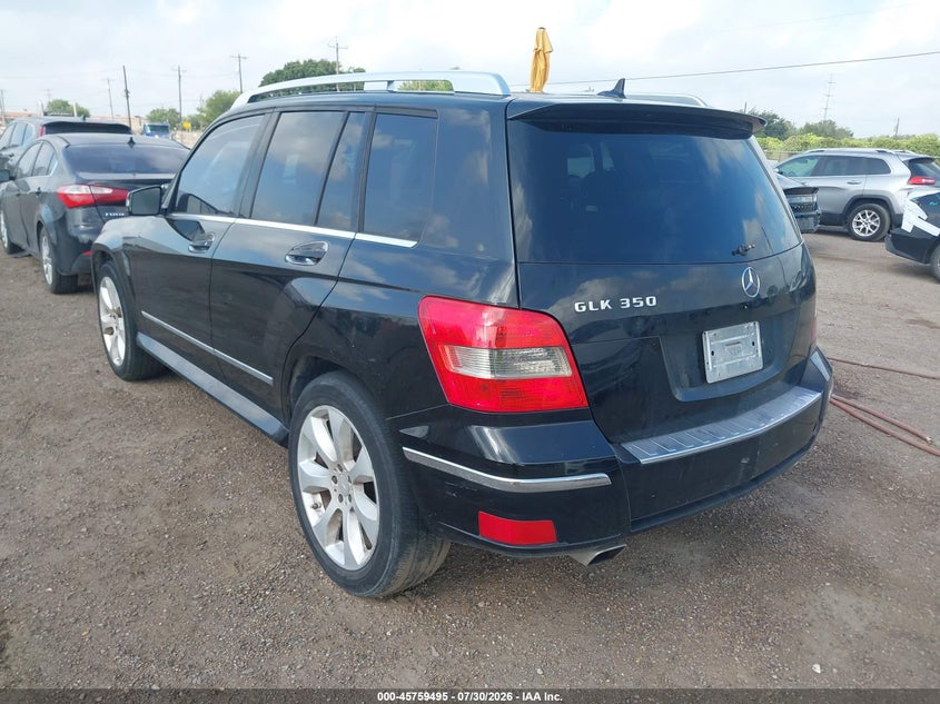 2010 MERCEDES-BENZ GLK 350 auction photo 3