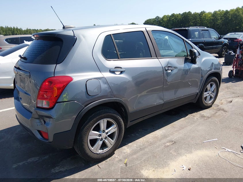 Vin: 3gncjksb5ll192115, lot: 46258306, chevrolet trax fwd ls 20204
