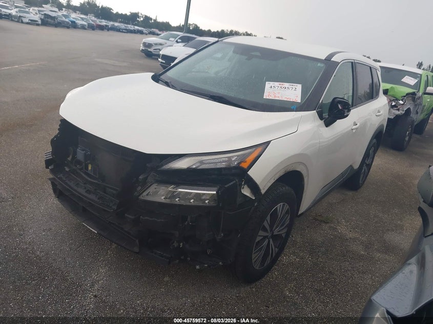 Vin: 5n1bt3ba5pc689836, lot: 46258321, nissan rogue sv fwd 20232
