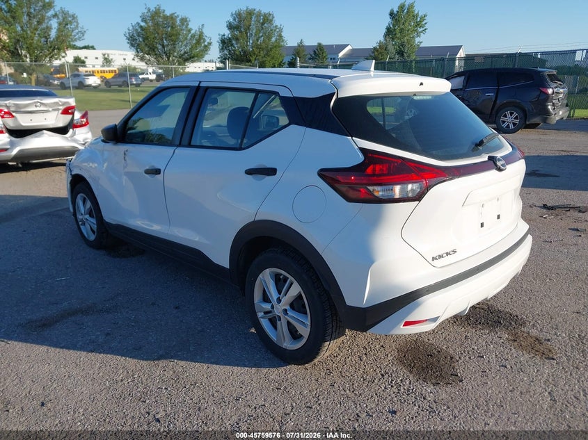 Vin: 3n1cp5bvxnl528057, lot: 46258325, nissan kicks s xtronic cvt 20223