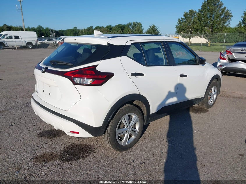 Vin: 3n1cp5bvxnl528057, lot: 46258325, nissan kicks s xtronic cvt 20224