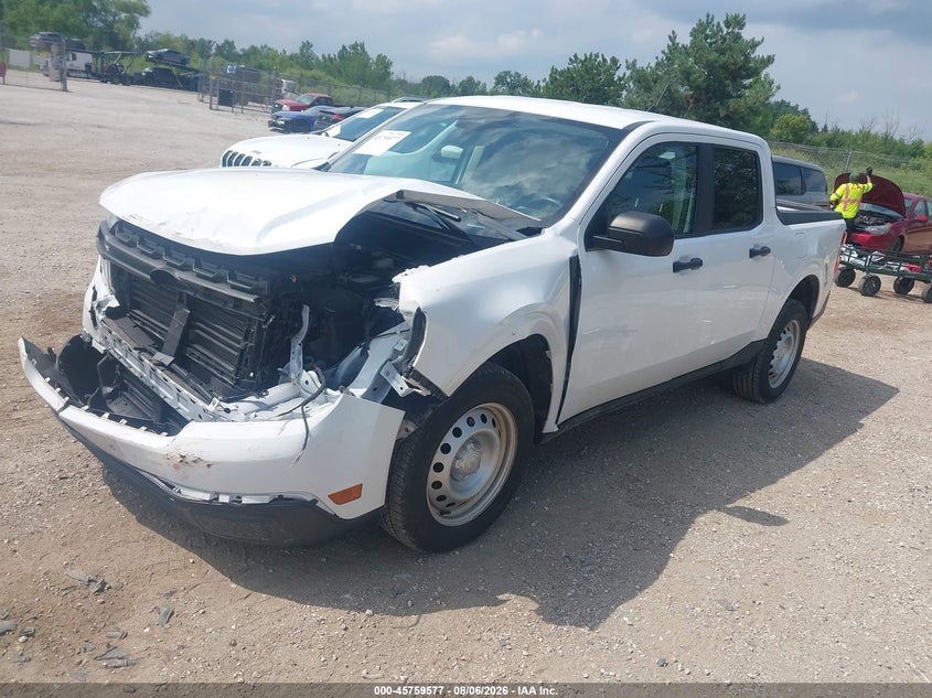 2022 Ford Maverick, Front End, IAAI, VIN 3FTTW8E93NRB02224 — photo 2