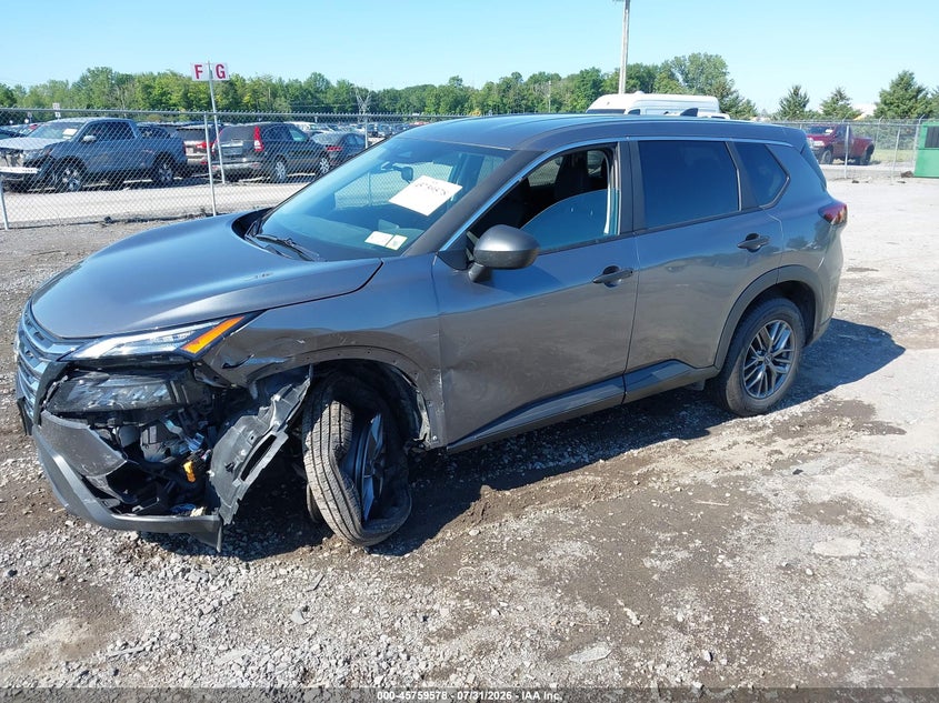 Vin: 5n1bt3ab2sc836634, lot: 46258327, nissan rogue s intelligent awd 20252