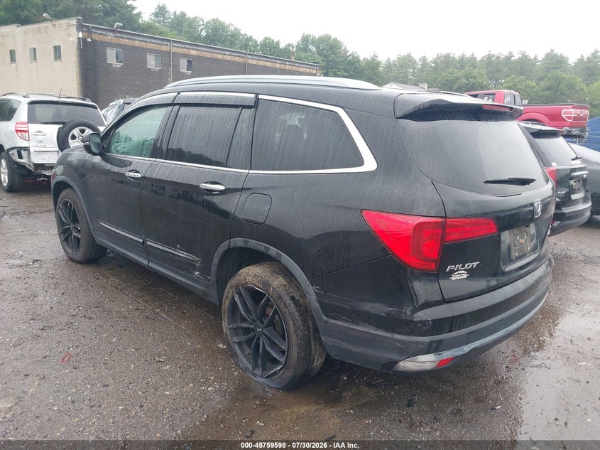 Vin: 5fnyf6h0xhb025946, lot: 46258347, honda pilot elite 20173