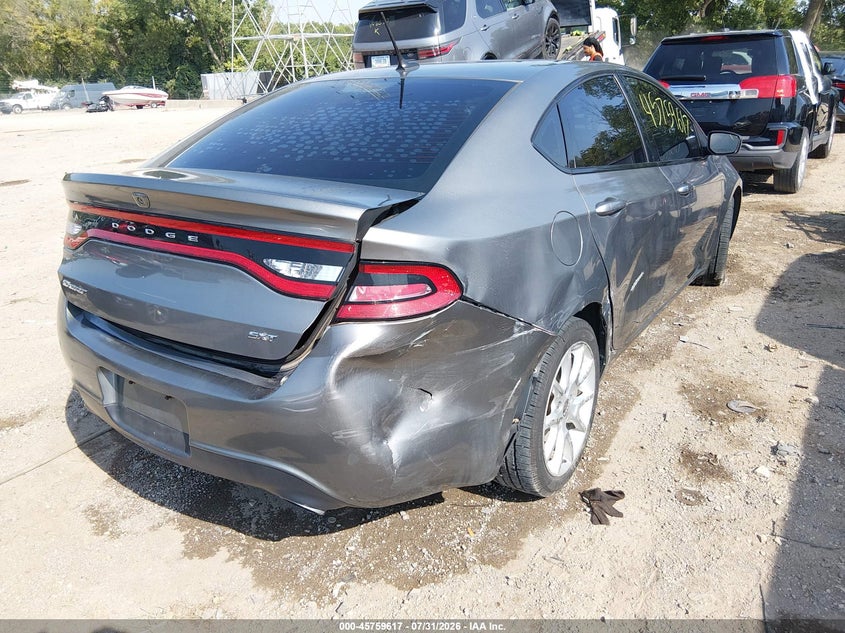 Vin: 1c3cdfba6dd345949, lot: 46258366, dodge dart sxt 20134