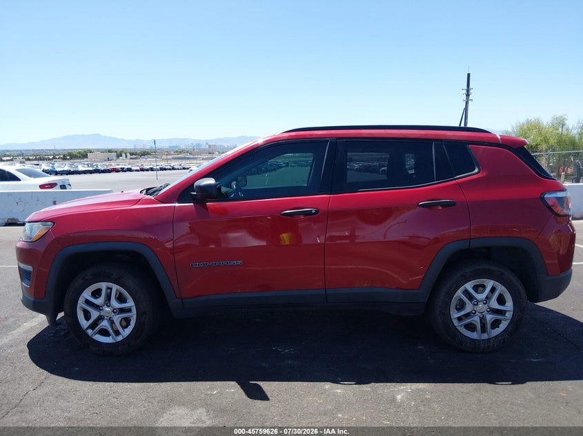 JEEP NEW COMPASS 2017 VIN 3C4NJDAB5HT660897