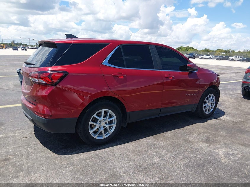 Vin: 3gnaxkeg7ps202345, lot: 46258396, chevrolet equinox fwd lt 20234
