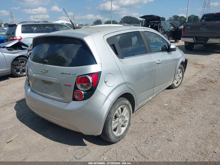 Vin: 1g1jc6sb3d4143870, lot: 46258405, chevrolet sonic lt auto 20134