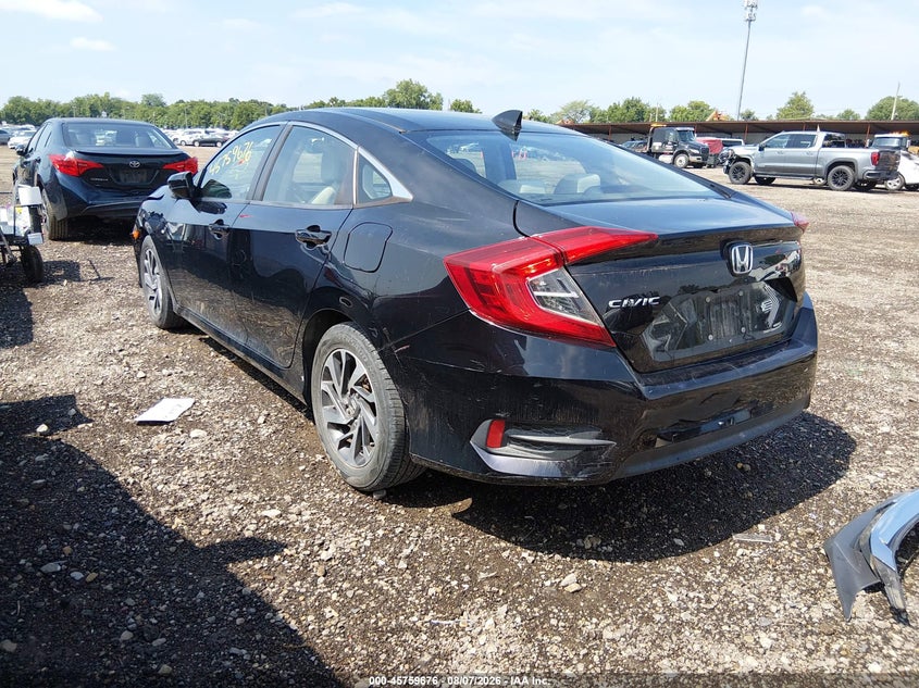 Vin: 19xfc2f71he058963, lot: 46258425, honda civic ex 20173