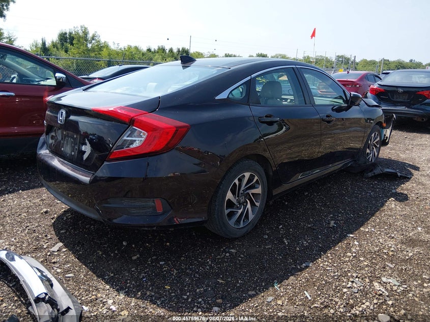 Vin: 19xfc2f71he058963, lot: 46258425, honda civic ex 20174