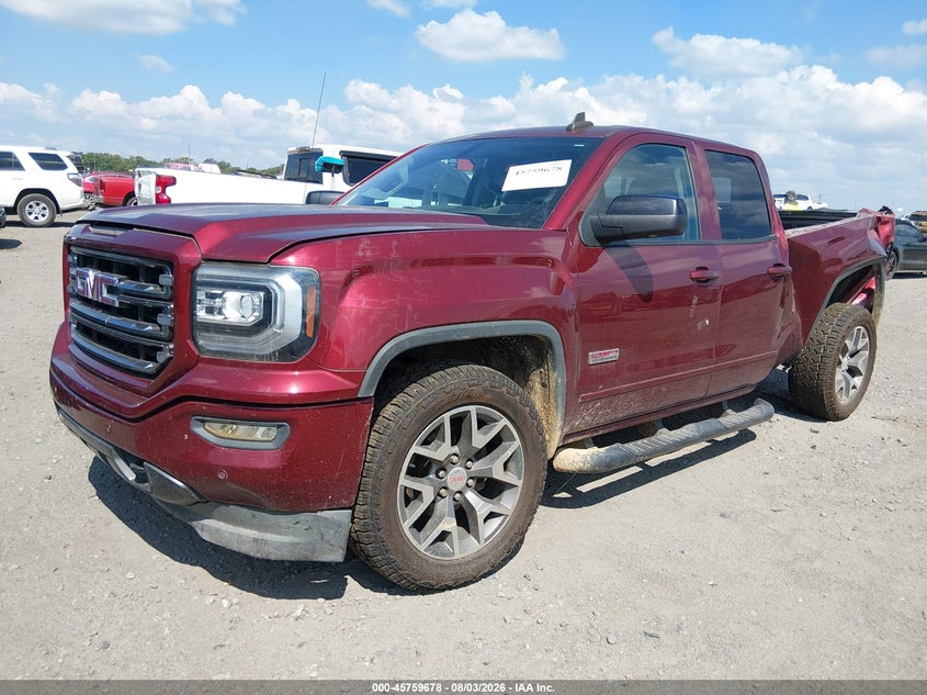 Vin: 1gtv2necxhz205610, lot: 46258427, gmc sierra 1500 slt 20172