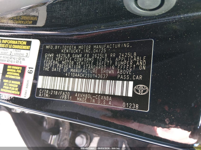 TOYOTA CAMRY - zdjęcie 9