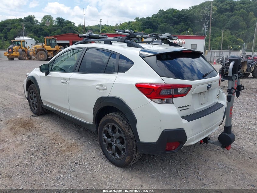 Vin: jf2gthsc9mh221374, lot: 46258440, subaru crosstrek sport 20213