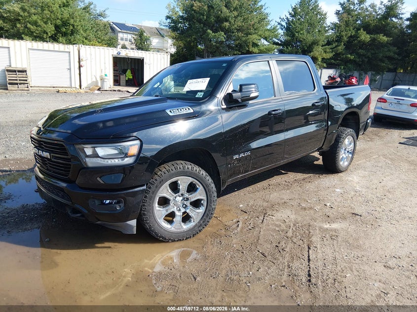 Vin: 1c6srfft8kn902959, lot: 46258461, ram 1500 big horn/lone star  4x4 5'7 box 20192
