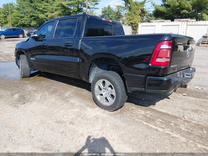 Vin: 1c6srfft8kn902959, lot: 46258461, ram 1500 big horn/lone star  4x4 5'7 box 20193