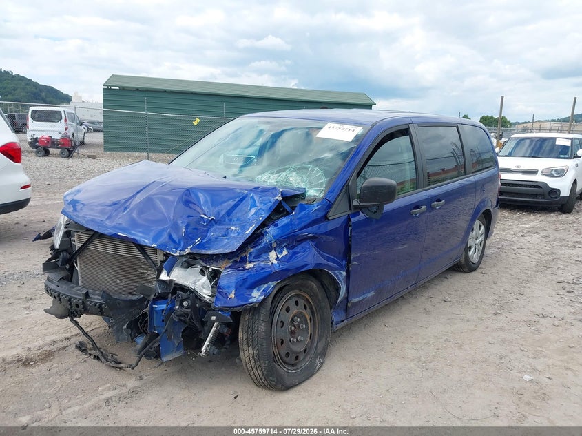 Vin: 2c4rdgbg1kr553585, lot: 46258463, dodge grand caravan se 20192