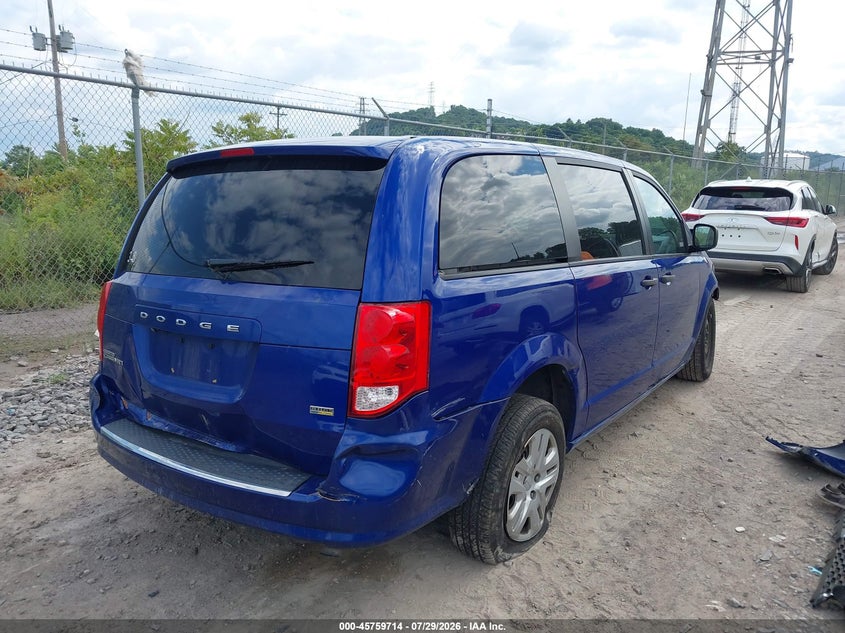 Vin: 2c4rdgbg1kr553585, lot: 46258463, dodge grand caravan se 20194