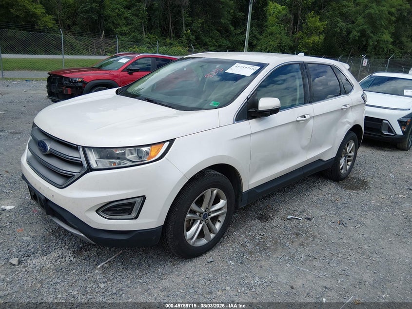 Vin: 2fmpk4j85gbb48038, lot: 46258465, ford edge sel 20162