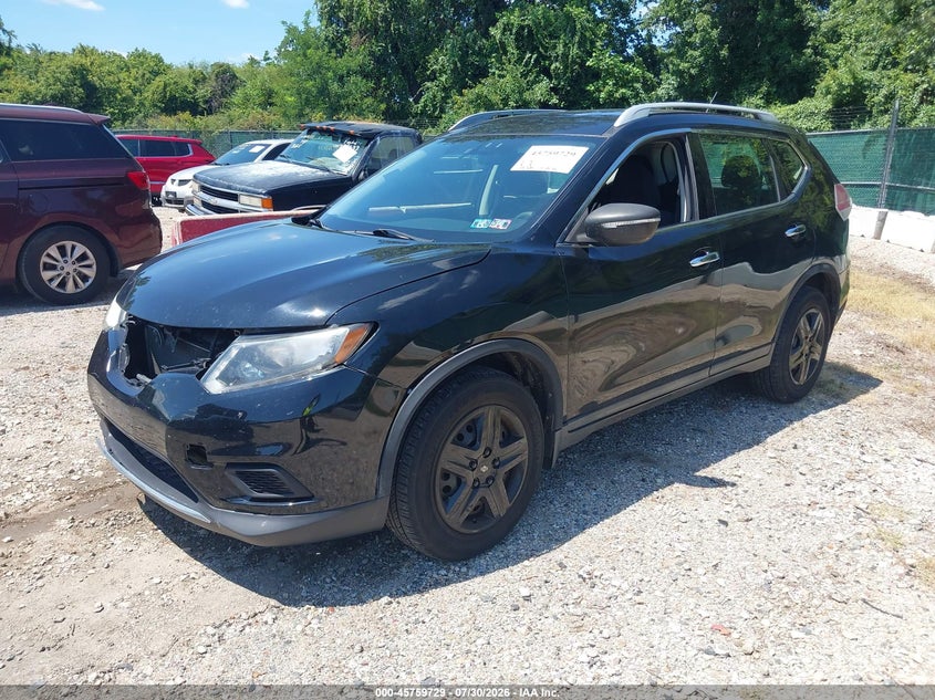 Vin: 5n1at2mv1ec848774, lot: 46258478, nissan rogue s/sl/sv 20142